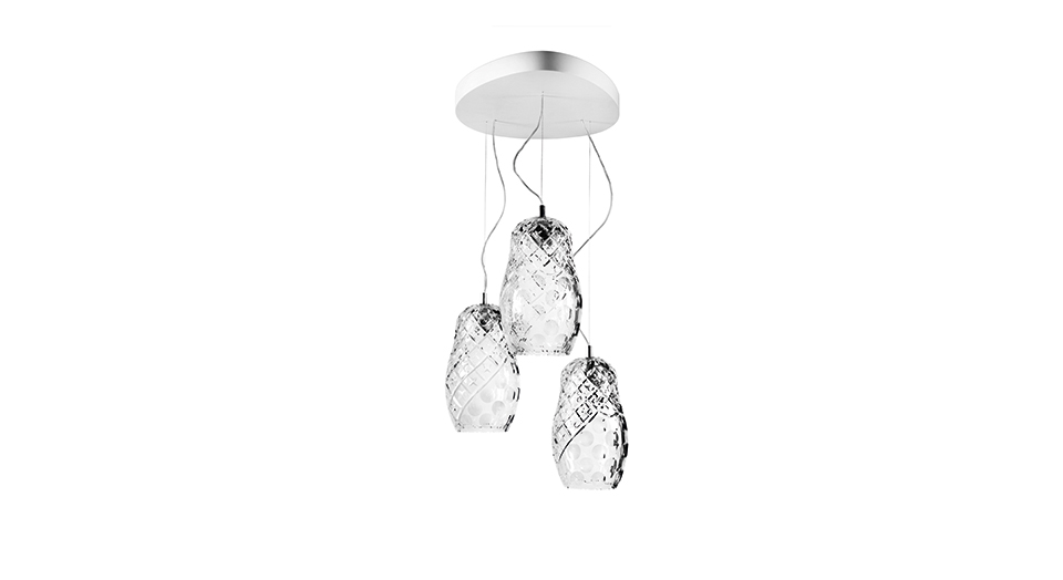 Hulotte-3 Light Pendant Light